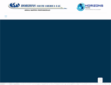 Tablet Screenshot of horizonsperu.com
